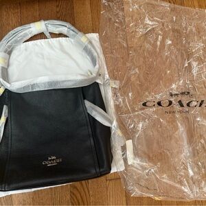Coach Black Leather Handbag